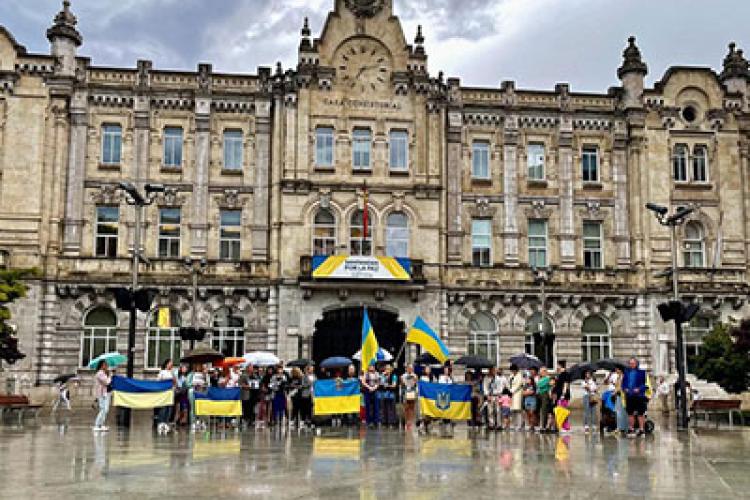 El Ayuntamiento y la asociación de ucranianos Oberig ponen en marcha una nueva campaña de recogida de material humanitario